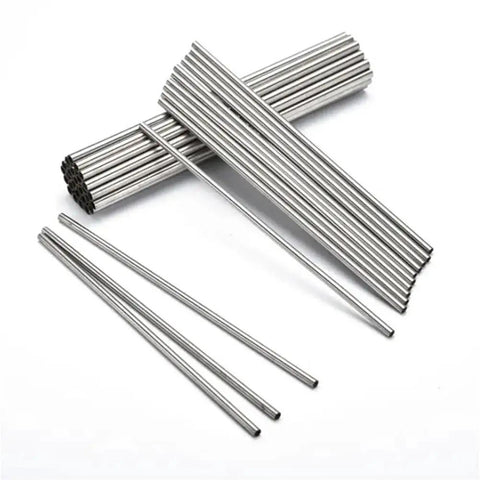 Durable 304 Stainless Steel Tubing One Half Inch OD Six Inch Length One Twenty Fifth Inch Wall Weldable Round Pipe For Industry.