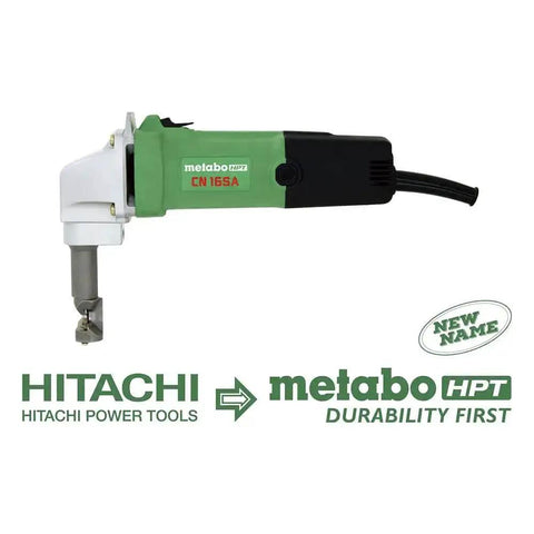 Metal Nibbler for 16 Gauge Sheet Metal, 3.5 Amp Power, 3 Position Die Holder For Easy Direction Changes, Compact Grip