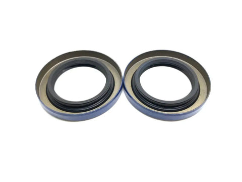 Heavy Duty Trailer Axle Hub Wheel Grease Seal Set For BT8 Spindle By WPS, Double Lip Rubber Seal, pack of 2