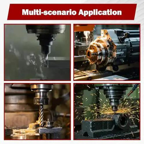 Matched Pair One By Two By Three Inch Machinist Block Set With Half Inch Through Hole Hardened Steel Ground To RC 55 60 in use