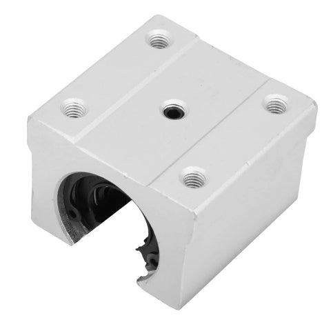 SBR16UU Aluminum Linear Motion Ball Bearing Slide Block For High Speed High Precision Equipment Smooth Low Friction Open Linear Roller Bearing Bushing