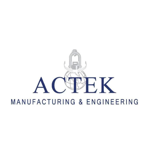 ACTEK Manufacturing & Engineering logo with Swivel Hoist Ring 3/4-10, 7,000 Lbs Load Capacity illustration.
