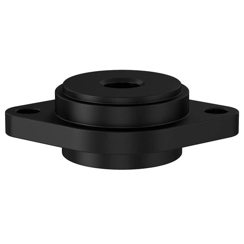 Exhaust Gasket Seal Installer Tool For Harley Evo Big Twin Twin Cam XL Engines, black CNC 6061 aluminum, front view