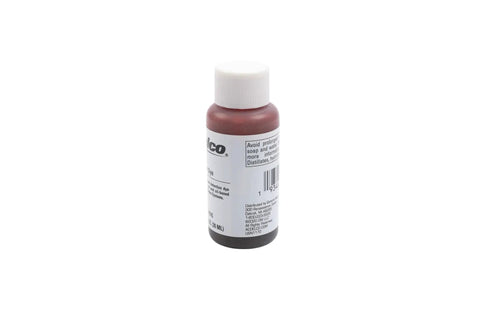 Side view of GM Original Equipment 10-5045 Multi-Purpose Fluorescent Leak Detection Dye 1 Oz bottle.