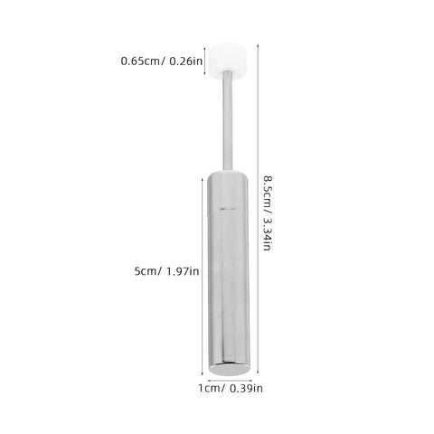 Soft Close Trash Can Dampers Six Pack For Kitchen Bins, 3.34 X 0.39 Inch Hydraulic Pistons With Lids, 55N Damping Force