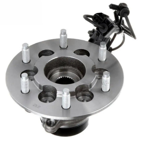Wheel Hub And Bearing Assembly With ABS Sensor Front Right Passenger Side For Chevy Colorado GMC Canyon Isuzu I370 3.7L 07 08 6 Lug 4x4 Steel Replacement Part