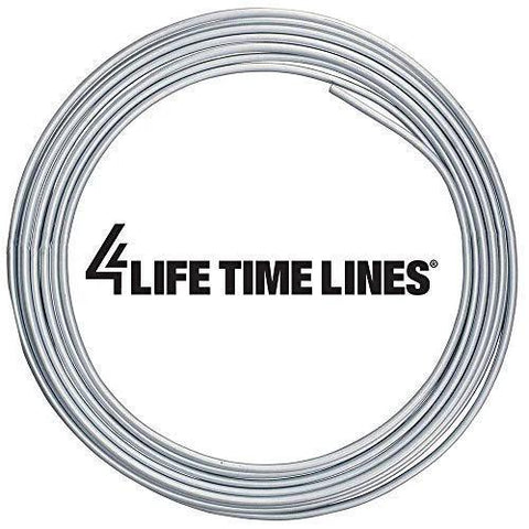 Brake line tubing coil, 1/4 in (6.35 mm) x 25 ft, 316L stainless steel, Life Time Lines logo
