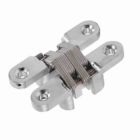 180 Degree Zinc Alloy Hidden Folding Door Hinges For Cabinets And Sliding Doors Built Tough Rustproof Stainless Steel Construction