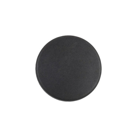 Solid Metal Core Cabinet Knobs And Dresser Knobs For Doors And Drawers One And Three Eighths Inch Black Iron Forge Collection