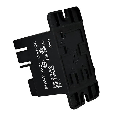 12V DC 30 Amp 4 Pin General Purpose Heavy Duty Power Relay with UL CUL Safety Certifications, side view for automotive loads