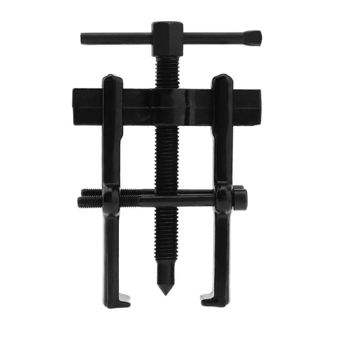 3 Inch Two Jaw Gear Puller With Adjustable CR V Steel For Bearings And Pulleys, front view, black finish
