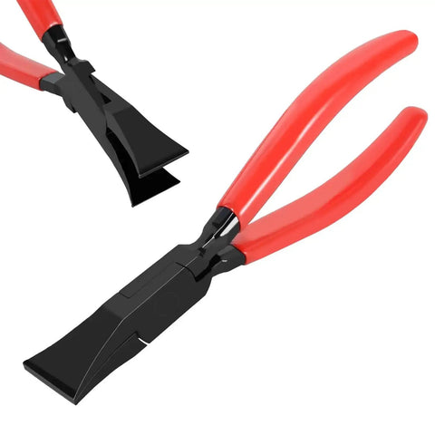 7 Inch Small Metal Sheet Seamer Hand Tool For Bending And Flattening Edges Portable Straight Edge Plier With Anti Slip Handle