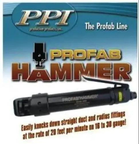 Lock Air Hammer Anvil Model 1800 display with branding and operation details.