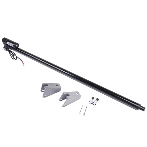 32 Inch 12V Linear Actuator With Beefy 440 Pound Load Capacity, 2000N, IP65 Waterproof, electric actuator with mounting brackets