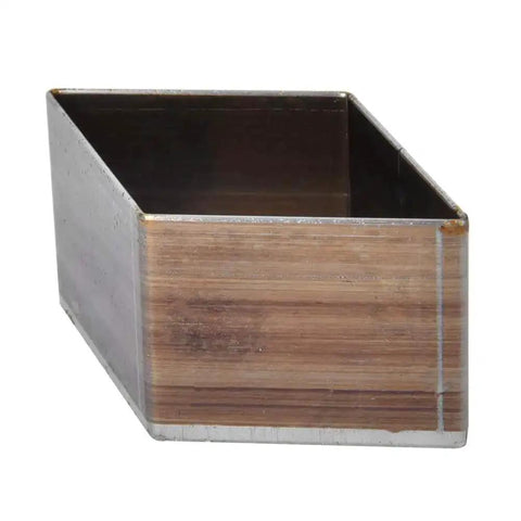 Side view of square hollow cutter from 7 Piece Die Punch Cutter Rhombic Punching Die Set For Leather Craft