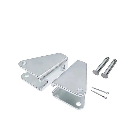 Heavy Duty 2 Piece U Shaped Linear Actuator Bracket With Bolt Mounting Holes To Secure Motors And Mount Components For DIY Projects