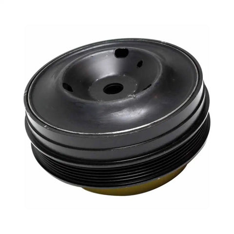 Harmonic Balancer For Oldsmobile Intrigue 1998 1999 Black Serpentine Drive Belt Pulley With Keyway 92.5 Mm Depth Replacement For OEM 12563267
