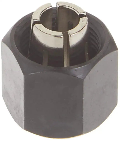 Self-Releasing One Quarter Inch Collet Chuck PR114 For Palm Routers With Quick Bit Changes, One-Piece Collet And Nut Assembly
