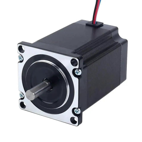 1 Axis CNC Kit With 1.9Nm Nema 23 Bipolar Stepper Motor And DM542Y Driver For Mill Router Lathe Projects, close-up of motor