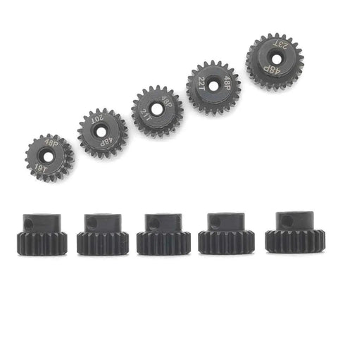 Dope 48P Pinion Gear Set With 19T 20T 21T 22T 23T Options And Screwdriver For 3.175mm Shaft 1/10 RC Brushless Motor Durable Metal