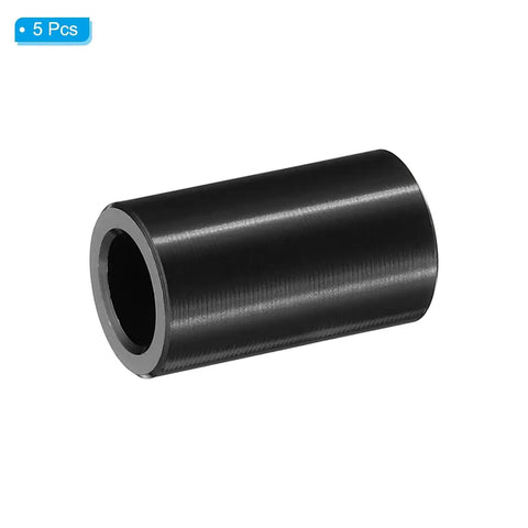 Five Pack M8 Aluminum Spacers Round Screw Standoff One Inch Long One Half Inch Outer Diameter Fits Five Sixteenth Inch Or M8 Bolts Durable