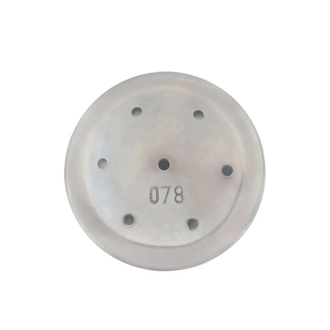 High Flow Stainless Steel Replacement Spray Head For Bunn Coffee Machines And Hot Beverage Dispensers Seven Hole Design