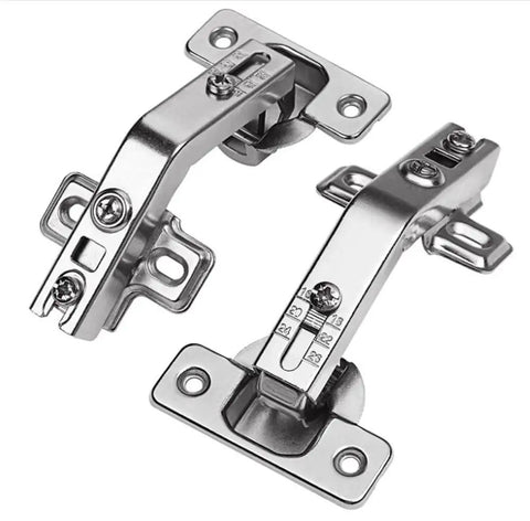 Two Pack 135 Degree Lazy Susan Concealed Cabinet Hinges For Corner Kitchen Cabinets Full Overlay Self Closing Hidden Door Hardware Durable Steel Replacement Hinges For Cupboards And Folded Doors