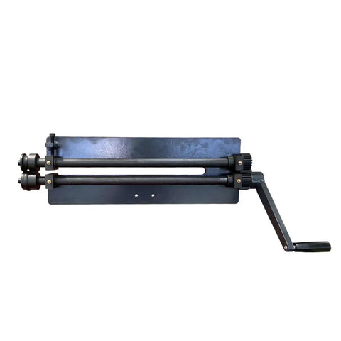 Heavy Duty Pro Sheet Metal Bead Roller With Six Dies Rotary Machine For Auto Panels Includes 1/16 Inch 1/8 Inch 1/4 Inch Step Dies
