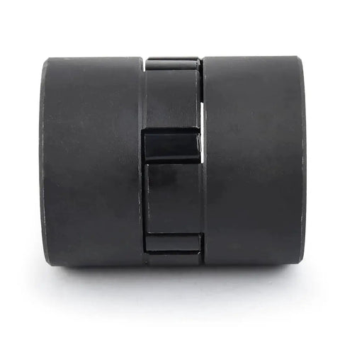3-Piece L095 L-Jaw Coupling Set With Buna-N NBR Rubber Spider For Log Wood Splitter, Heavy-Duty 1/2 Inch Bore With 1/8 Inch Keyway And Set Screw, 7/8 Inch Bore With 3/16 Inch Keyway And Set Screw, Interchangeable With Lovejoy Martin Browning TB Woods