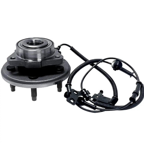 Front Wheel Bearing Hub Assembly With ABS Low Runout 5 Lug 2 Piece Beefed Up Direct Fit For Ford Explorer 2006 2010 Explorer Sport Trac