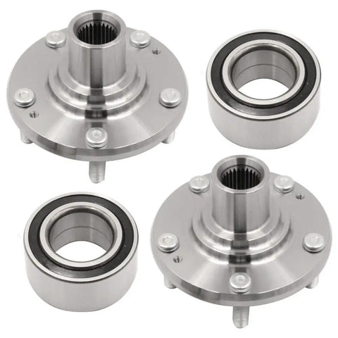Beefy Front Wheel Hub And Bearing Set 2X Direct Fit For Hyundai Elantra 2007 2010 Kia Forte And Forte Koup 2.0L 2.4L 2010 2013