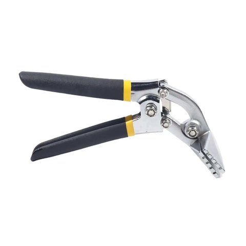 Two Pack Sheet Metal Bending Pliers With Flat Jaw Three And One Quarter Inch Bending Tool Hand Seamer Former Pliers