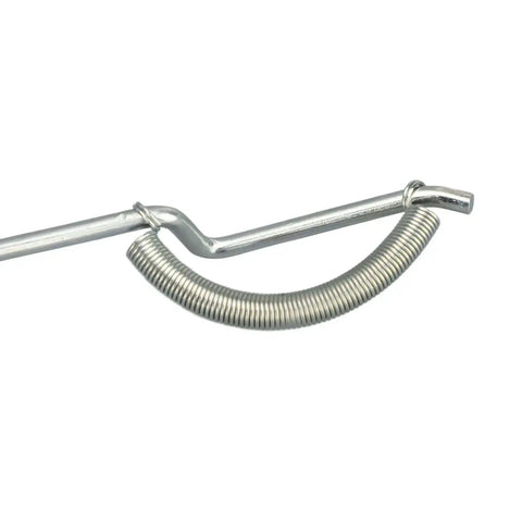 Close-up of spring component for Drill Plate Cutter Attachment For Metal Shears with Beefed Up Pro Grade Wear Blade