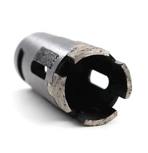 Dry And Wet Diamond Core Drill Bit And Hole Saw Set One And A Half Inch For Granite And Concrete With T Segments