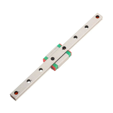 Mini Linear Motion Rail 9mm Wide Block For Small Equipment, Ball Retainer Design, Easy Lubrication System, Ultra Low Weight