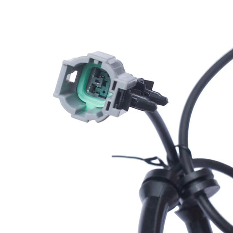 Close-up of wiring connector for Pair Front Wheel Bearing And Hub Assembly For Nissan Frontier Pathfinder Xterra And Suzuki Equator 6 Lug With ABS RWD