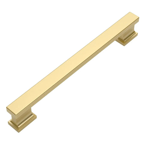 10 Pack Brushed Gold Cabinet Pulls 5 Inch Hole Center Kitchen Cabinet Hardware Gold Drawer Handles Set For Cabinets And Drawers Easy To Install Long Lasting Durable Finish