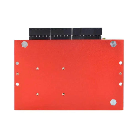 Back view of Closed Loop Stepper Driver Y Series for Nema 17 23 24 Motors 0-7.0A 24-50V DC with a red casing.