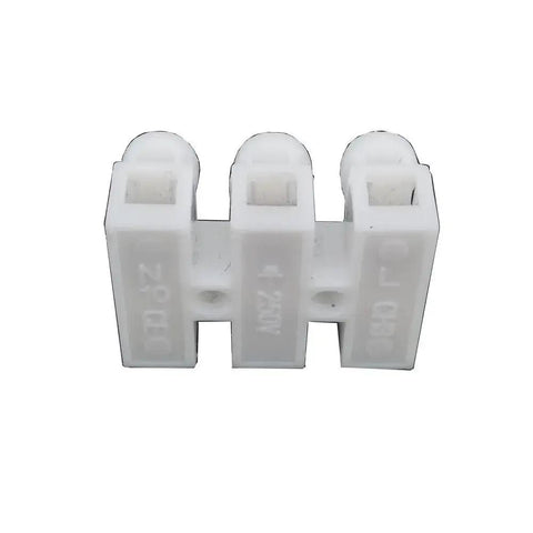 60 Pcs 3P CH3 Quick Connector Spring Wire Terminal Block For LED Light Bar Connection Spring Cable Clamp 3 Way Splice 10A 0.4mm To 2mm Wire Range