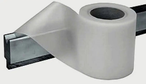 Roll of 4 Inch By Point Zero One Five Inch By 100 Foot Urethane Die Protection Film For Press Brake Protects Stainless Steel And Painted Parts