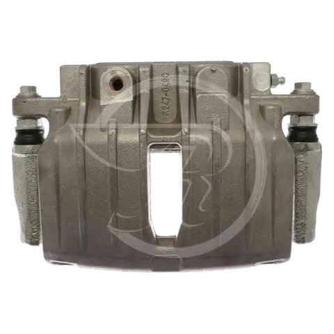 Raybestos FRC11169N disc brake caliper, front view, metallic gray.