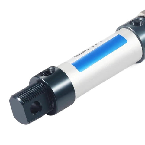 Mini pneumatic cylinder actuator, MAL series, aluminum body, bore 25 mm, with threaded ports