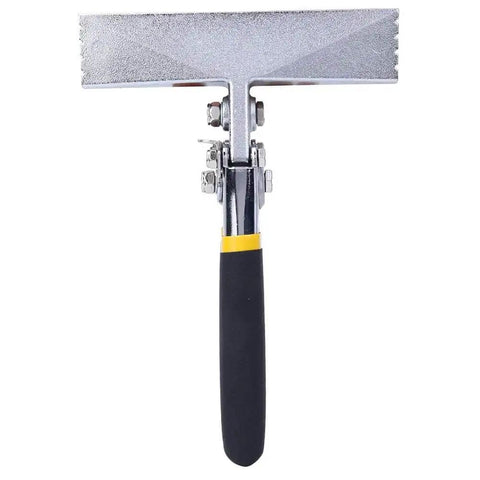 Front view of 6 Inch Sheet Metal Bender Workhorse with Heavy Duty 45 Steel Construction Multifunctional Duckbill Pliers.