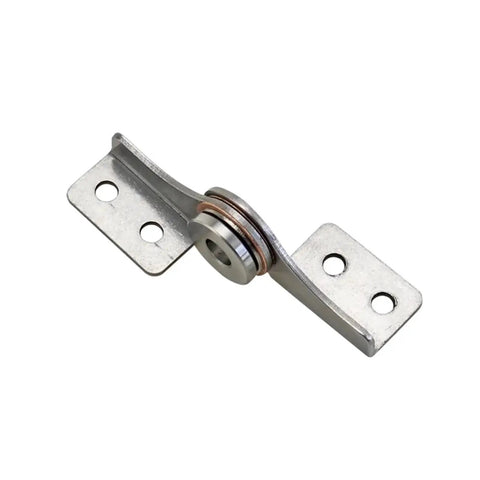 Through-hole damping torque hinge, 304 stainless steel, free-stop blade, 1 pc