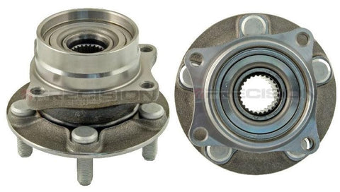 Front Left And Right Wheel Bearing And Hub Assembly Kit For 2004 2009 Toyota Prius, 2 Piece Replacement, Direct Fit, OEM Style Hubs