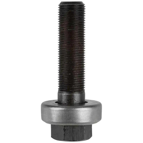 Draw stud for optimized knockout punch set for ten gauge mild steel with three quarters inch die, durable black finish.