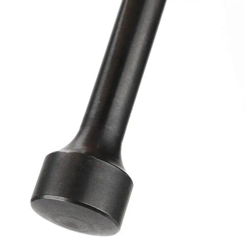 Close-up of Extended Reach Pneumatic Air Hammer Bit Kit for Auto Body, 7 Inch Chisel Tool, Hardened Steel