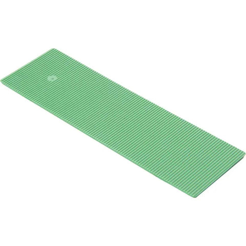 Heavy Duty Plastic Shim Set for Glazing and Wall Coverings, 1.13 In W x 4 In L, 60 Pack, Indoor Outdoor, No Warping, Easy Stack, Pro Grade Compression Strength, green shim