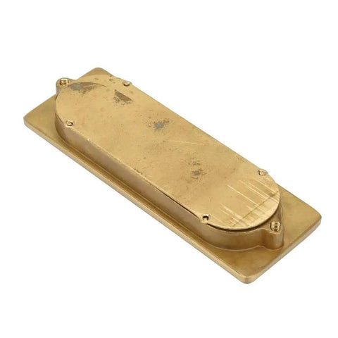Recessed Brass Cabinet Handle For Kitchen Cabinets Cupboards Wardrobes And Drawers Hidden Flush Mount Pull With Polished Finish