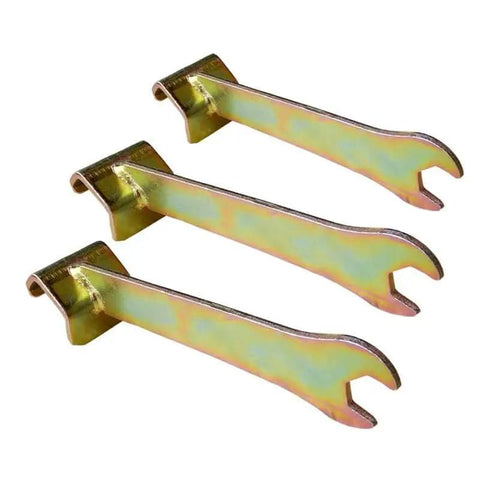 2 Pack Cleat Lever Lock Tools For HVAC Ductwork Clip 2in1 Heavy Duty Clamp Wrench Hook For Air Ducts Pro Grade Duct Tools High Carbon Steel